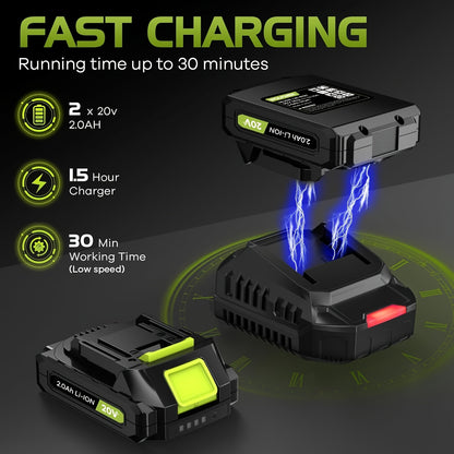 High Power Leaf Blower, Snow Blower, 2 Speed Modes