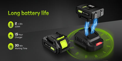 High Power Leaf Blower, Snow Blower, 2 Speed Modes