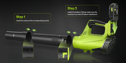 High Power Leaf Blower, Snow Blower, 2 Speed Modes