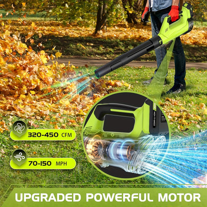 High Power Leaf Blower, Snow Blower, 2 Speed Modes